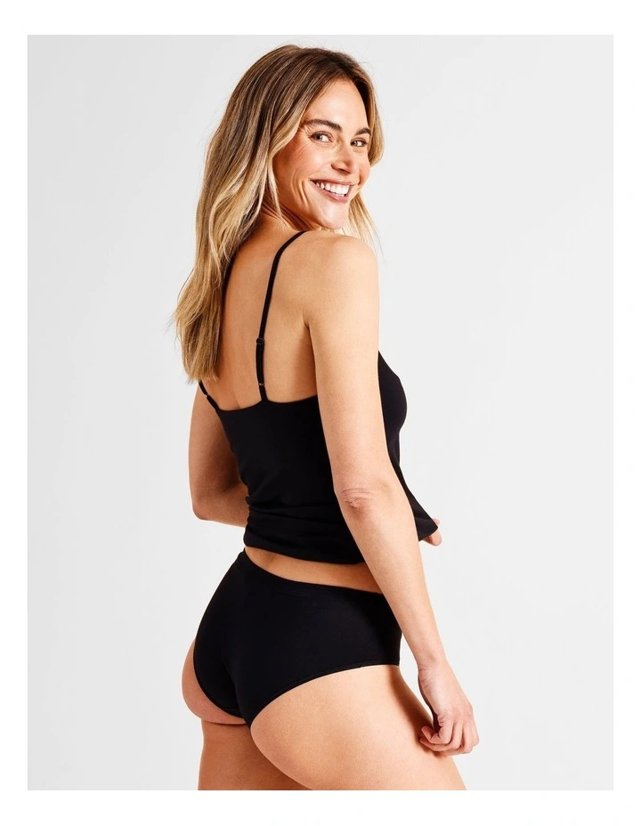 Organic Cotton Boyleg in Black image 5