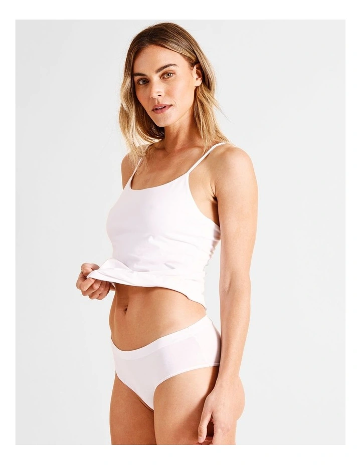 Organic Cotton Boyleg in White image 1