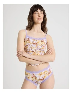 Everyday Lace Full Brief in Floral