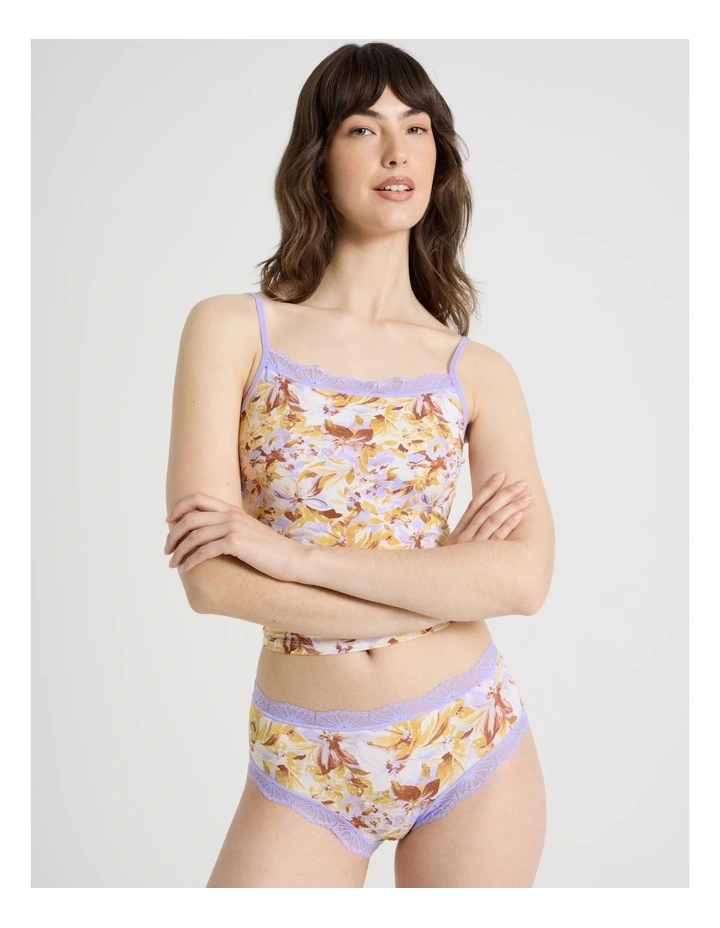 Everyday Lace Full Brief in Floral image 1