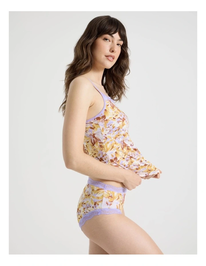 Everyday Lace Full Brief in Floral image 2