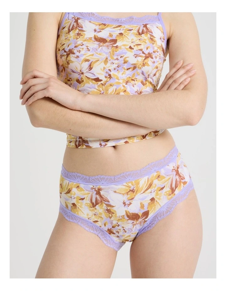 Everyday Lace Full Brief in Floral image 4