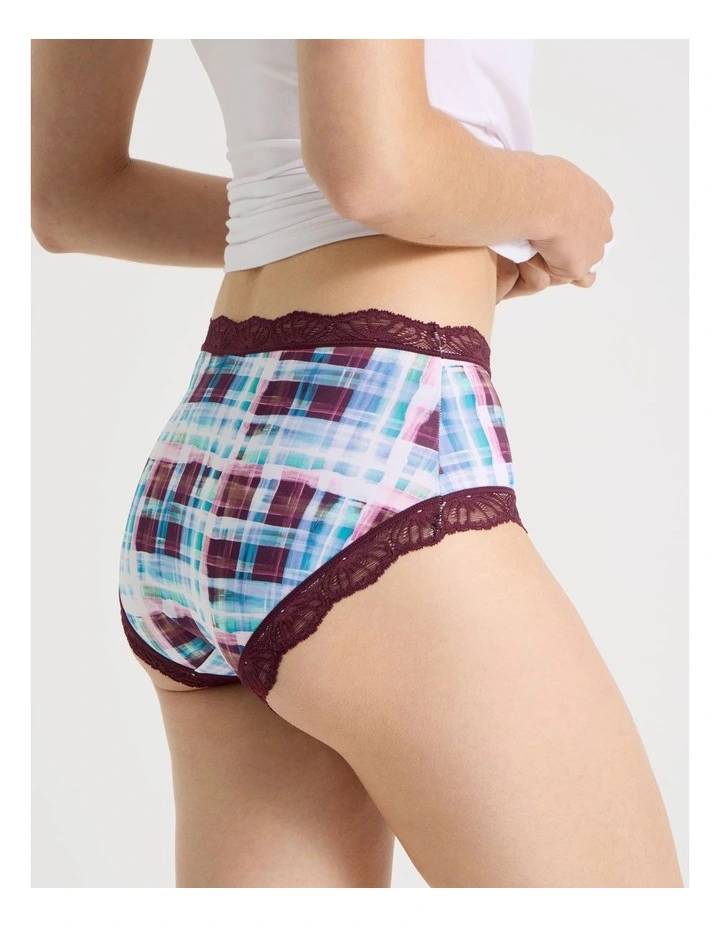 Everyday Lace Full Brief in Assorted image 4