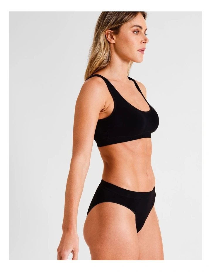 Seamless High Cut in Black image 3