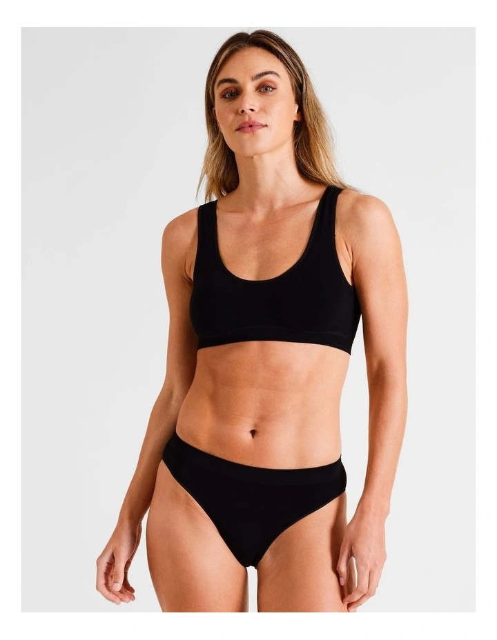 Seamless High Cut in Black image 4