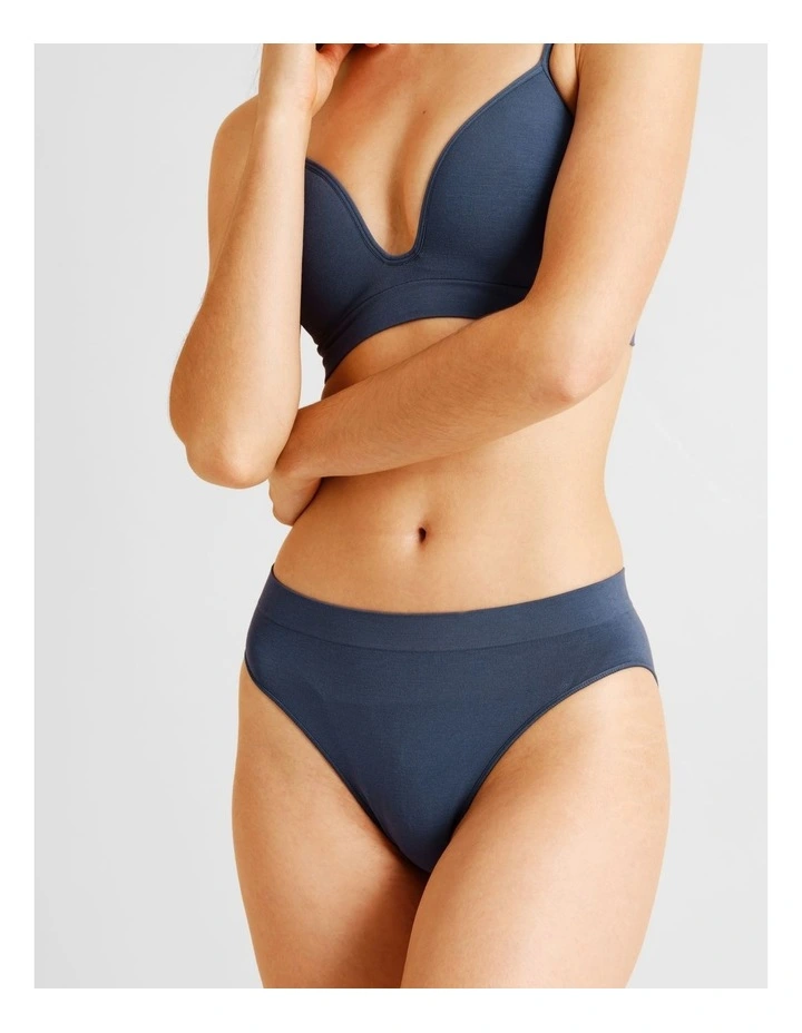 Seamless Hi Cut in Blue image 2