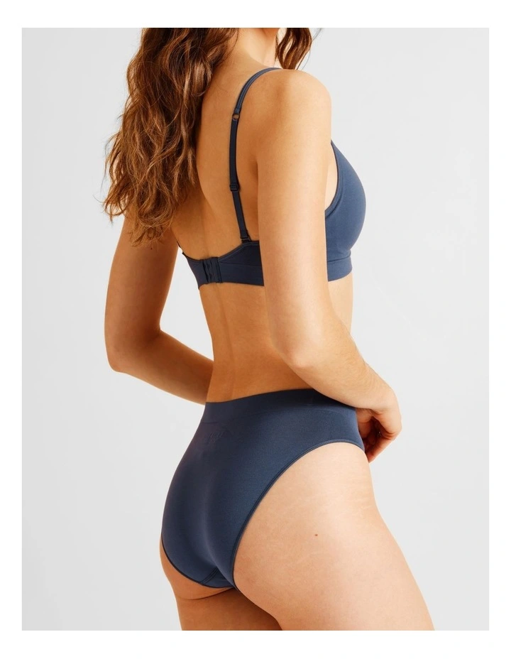 Seamless Hi Cut in Blue image 3