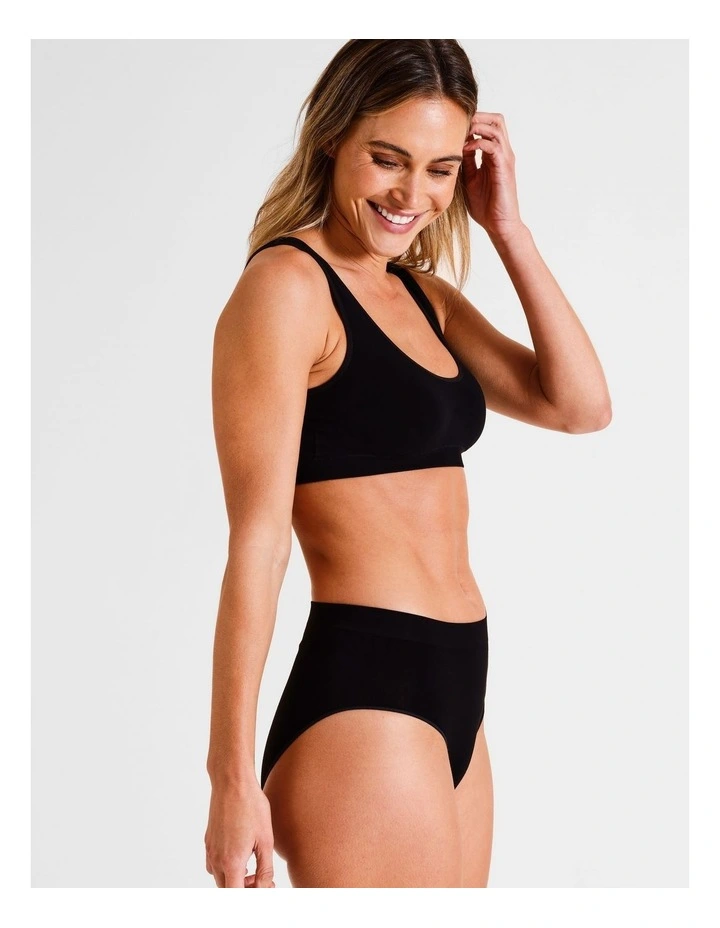 Seamless Full Brief in Black image 4