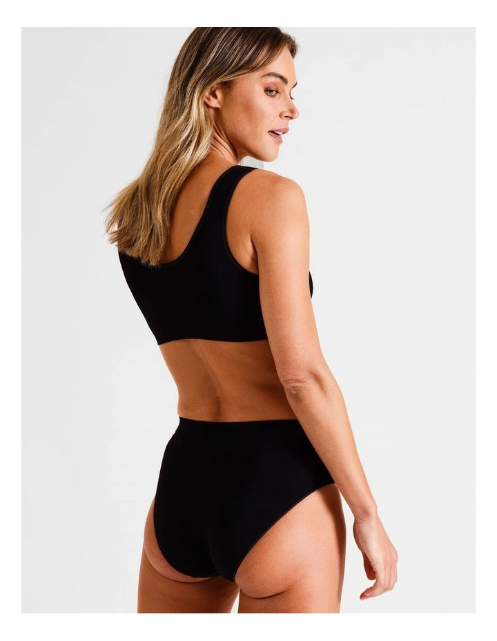 Seamless Full Brief in Black image 6