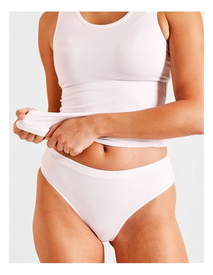 Essentials High Cut in White image 2