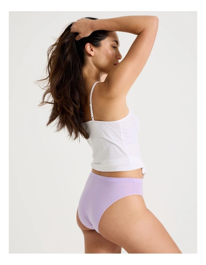 Essentials Hi Cut in Purple image 1