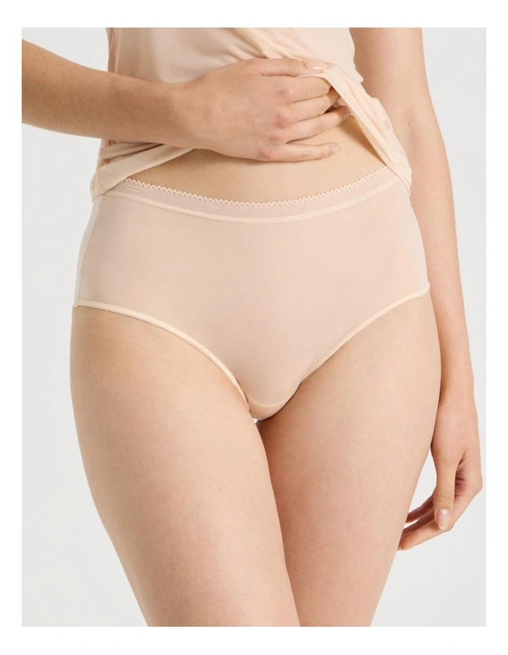 Ultra Light Full Brief in Beige image 2