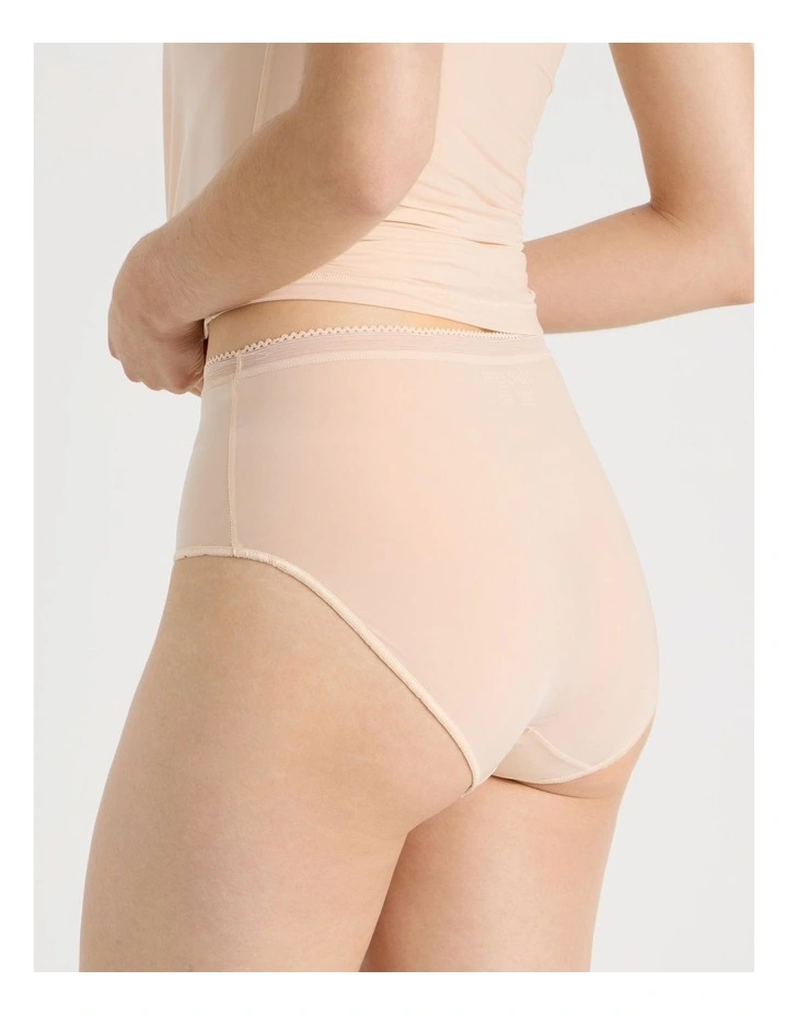 Ultra Light Full Brief in Beige image 4