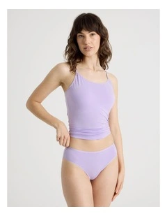 Modal High Cut Brief in Lilac