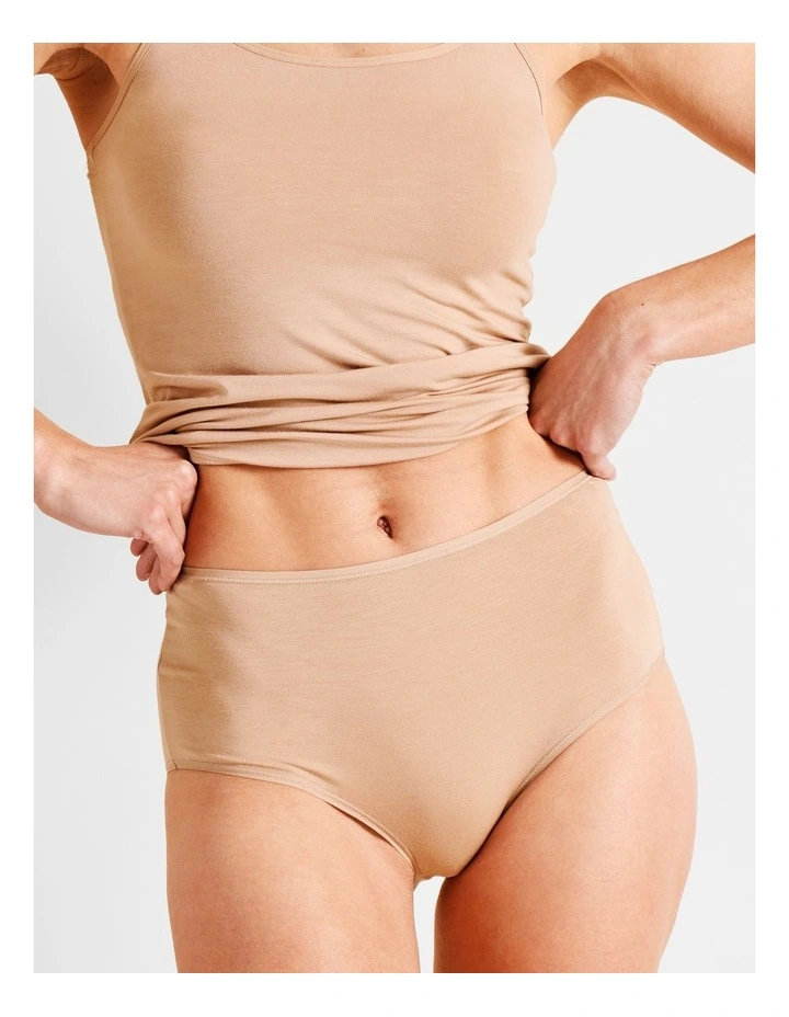 Modal Full Brief in Beige image 1