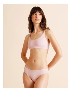 Soft Feel Scoop Bralette in Black