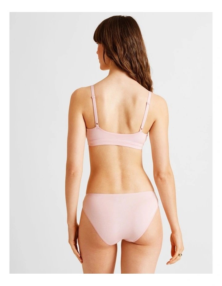 Soft Feel Scoop Bralette in Black image 6