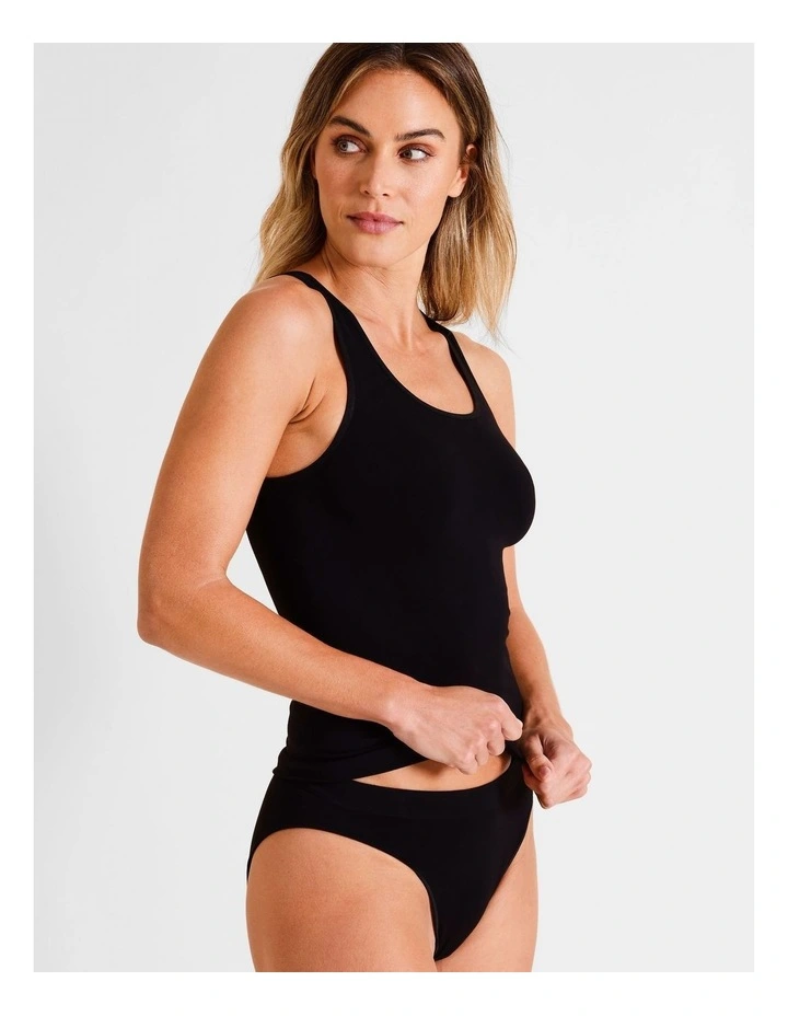 Seamless Tank in Black image 1