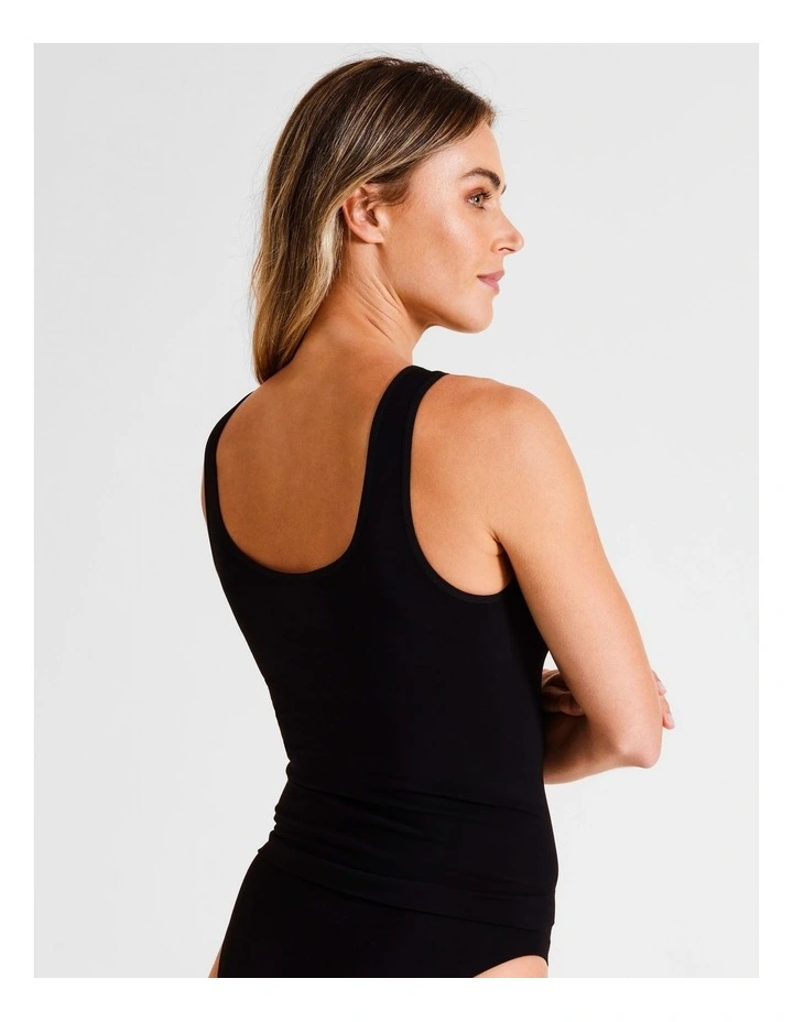 Seamless Tank in Black image 5