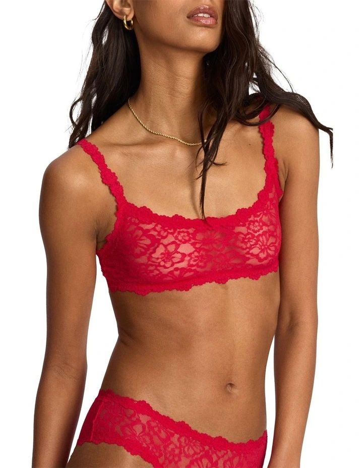 Icons Lace Scoop Bralette in Engine Room image 3