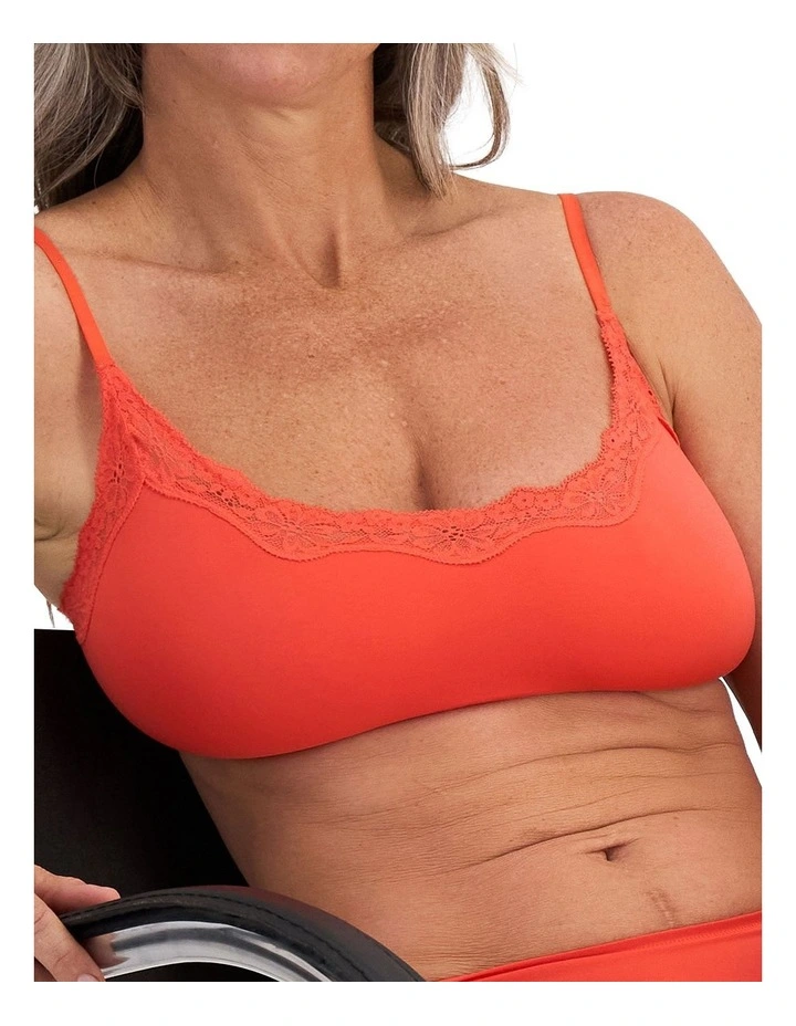 Bases Flex Lace Bralette in Pomodoro image 1