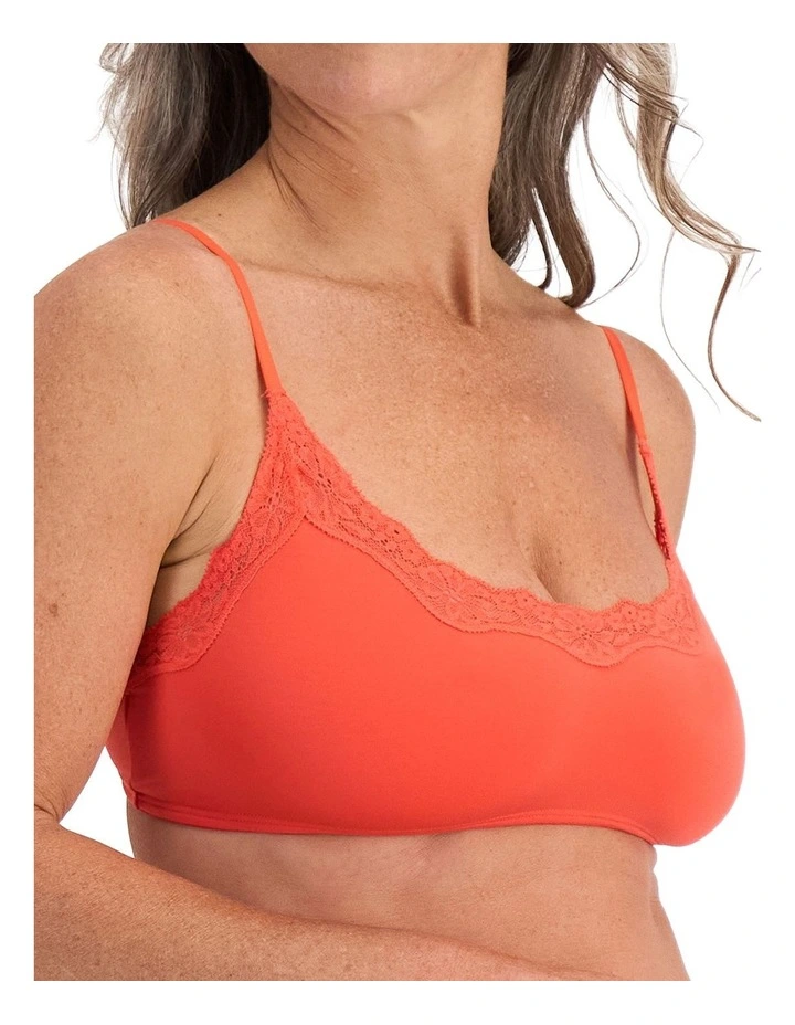 Bases Flex Lace Bralette in Pomodoro image 3