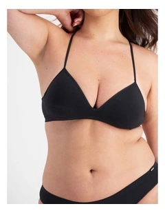 Match Its Wirefree Bra in Black
