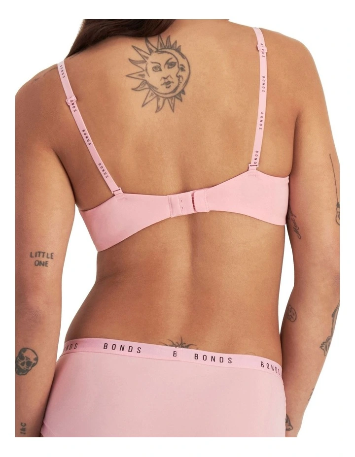 Invisi Wirefree Bra in Pink image 2