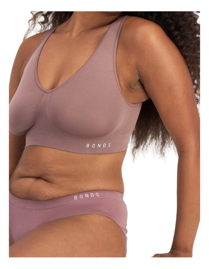 Comfy Seamless Crop in Dusty Lavender image 5