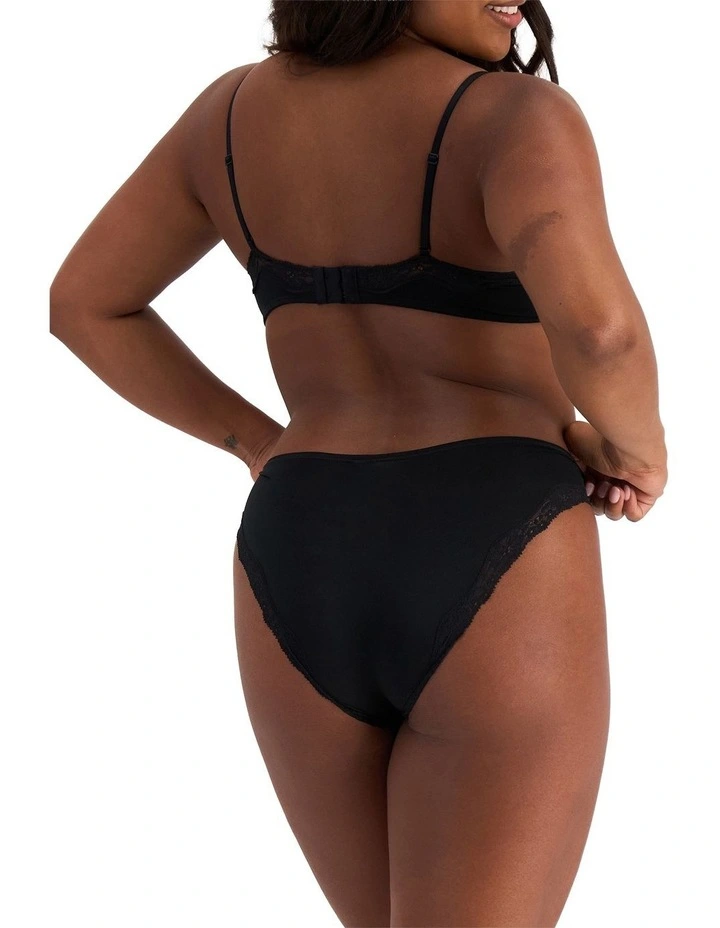 Bases Flex Lace Bikini in Black image 5