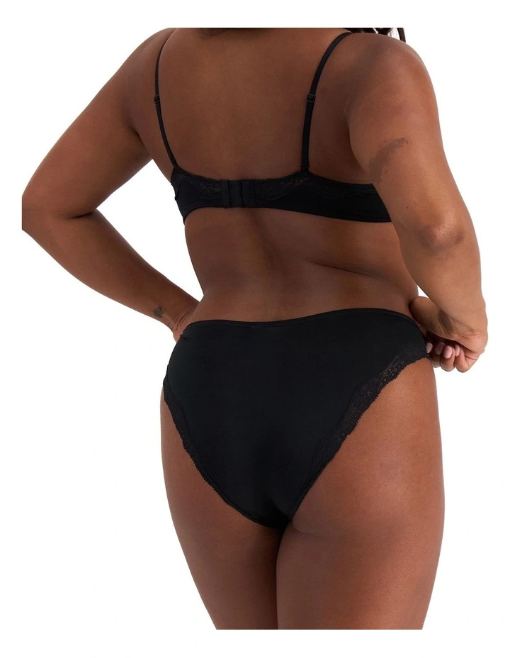 Bases Flex Lace Bikini in Black image 6