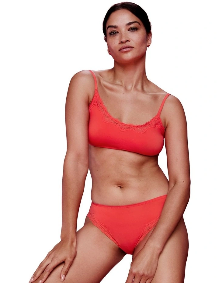 Bases Flex Lace Bikini in Pomodoro image 2