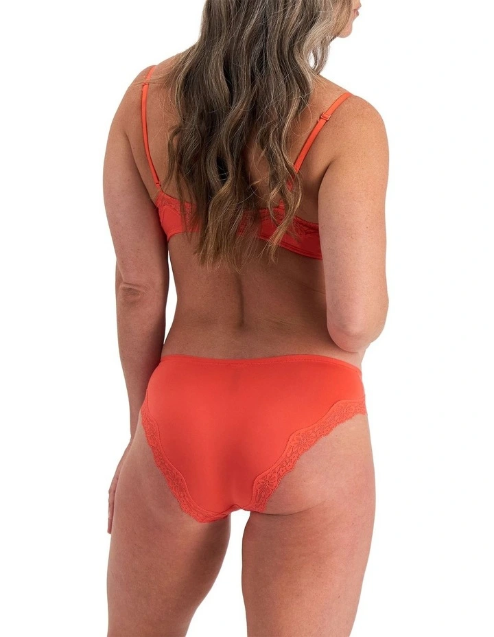 Bases Flex Lace Bikini in Pomodoro image 3