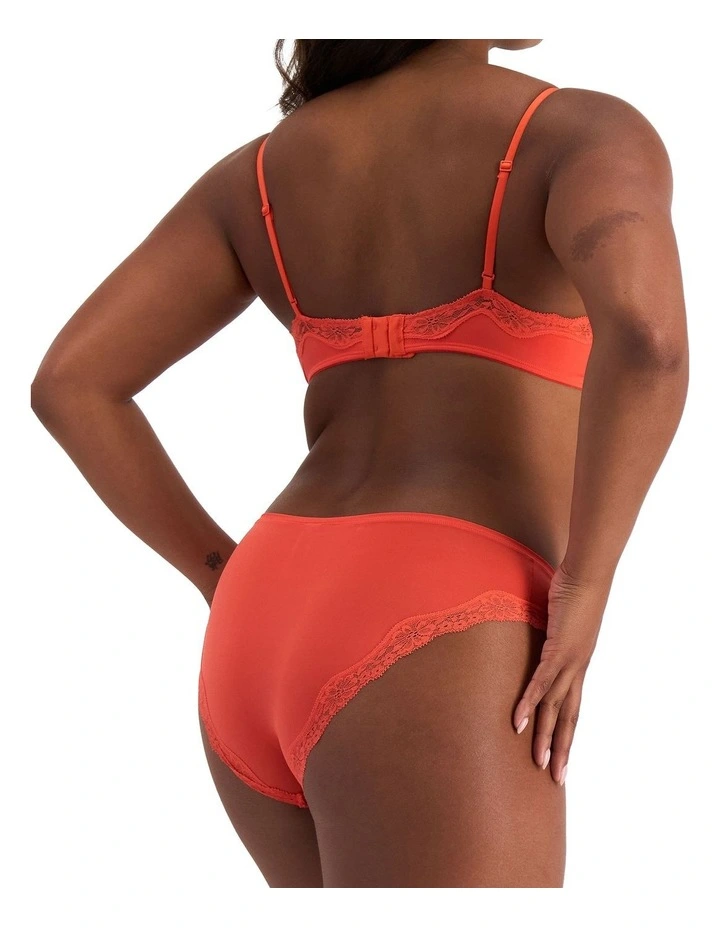 Bases Flex Lace Bikini in Pomodoro image 5