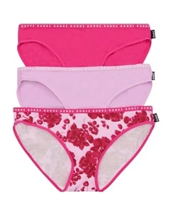 Hipster Bikini Brief 3 Pack in Multi