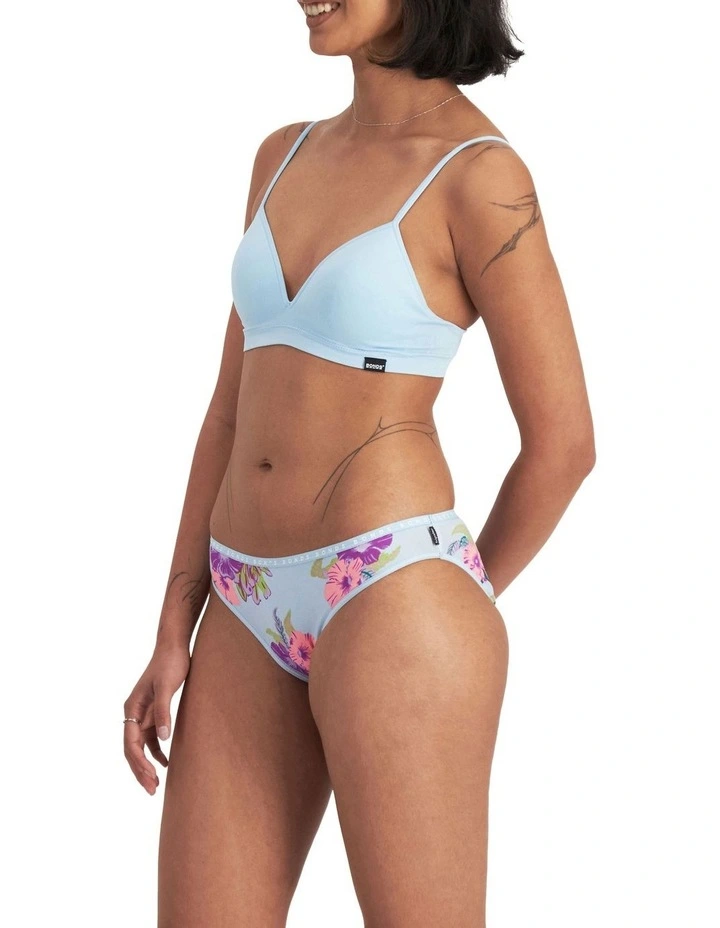 Hipster Bikini 3 Pack in Blue image 3