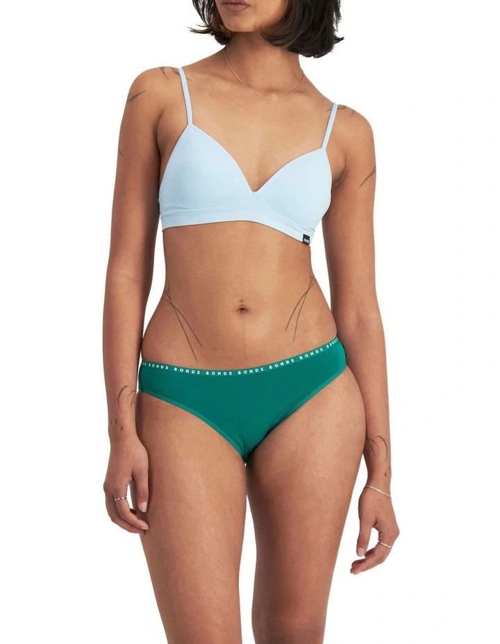 Hipster Bikini 3 Pack in Blue image 4