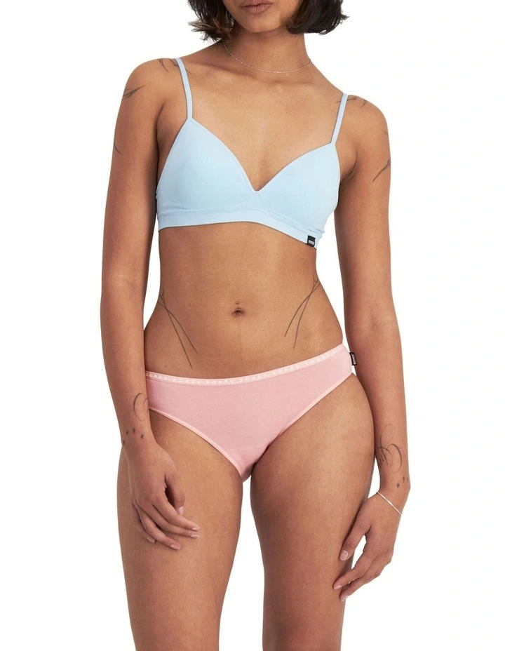 Hipster Bikini 3 Pack in Blue image 5