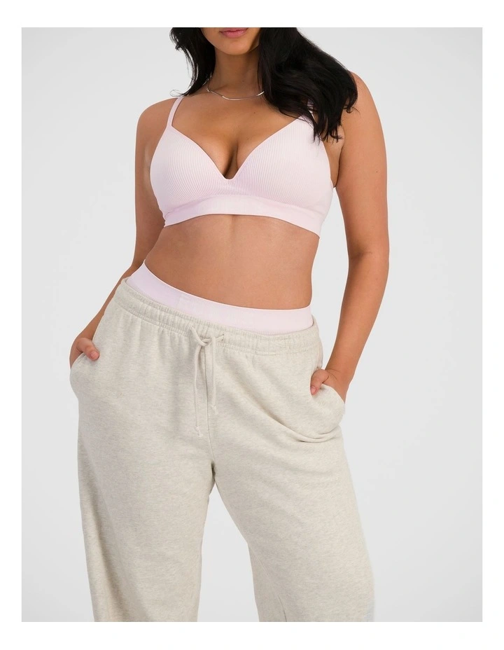 Retro Rib Seamless Hi Hi in Pink Peony image 4