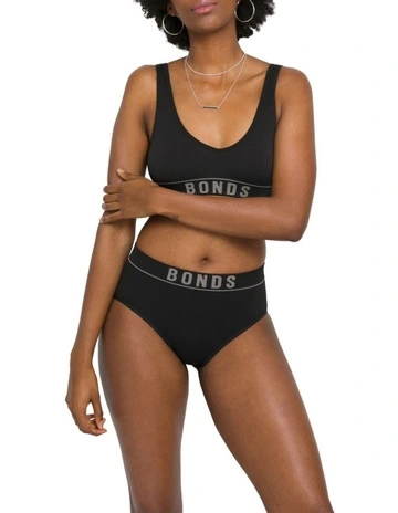Originals Retro Rib Hi Hi Brief in Black