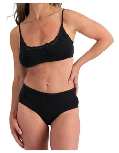 Bases Flex Hi Full Brief in Black