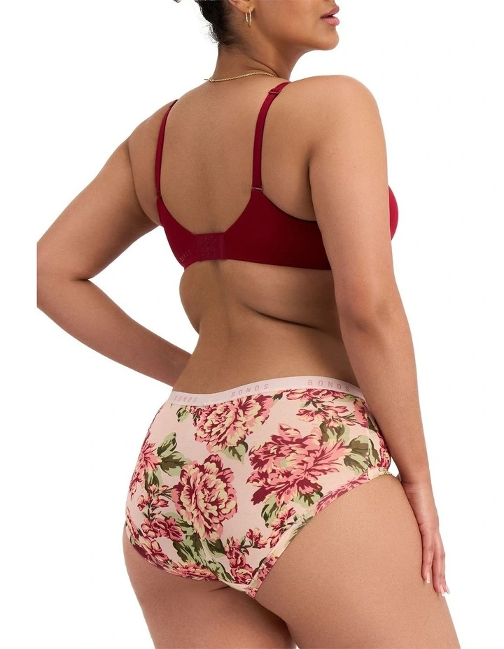 Cottontails Full Brief 3 Pack in Multi image 3