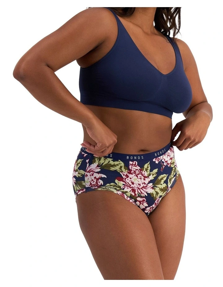 Cottontails Full Brief 3 Pack in Multi image 7
