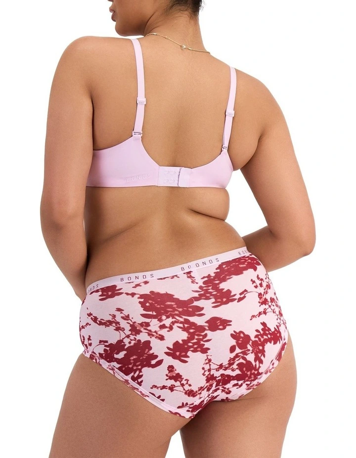 Cottontails Full Brief 3 Pack in Multi image 4