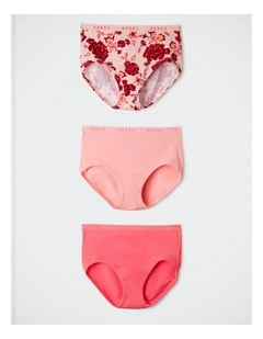 Cottontails Full Brief 3 Pack in Pack 81