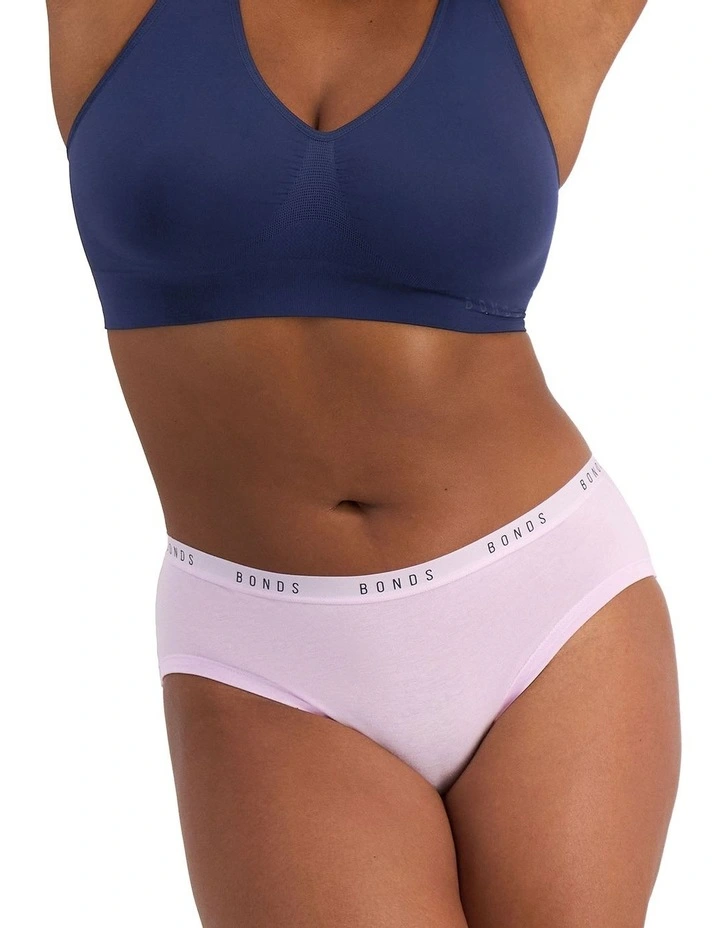 Cottontails Midi Briefs 3 Pack in Multi image 6