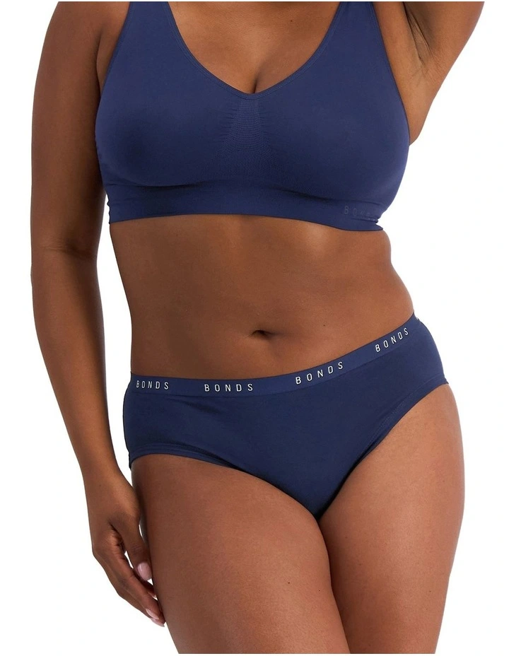 Cottontails Midi Briefs 3 Pack in Multi image 3