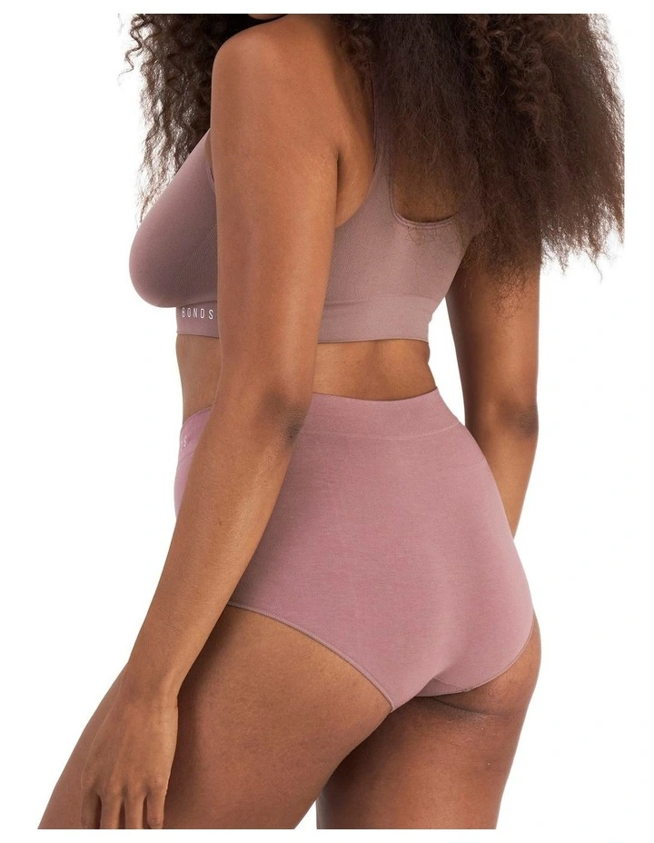 Seamless Full Brief in Dusty Lavender image 2