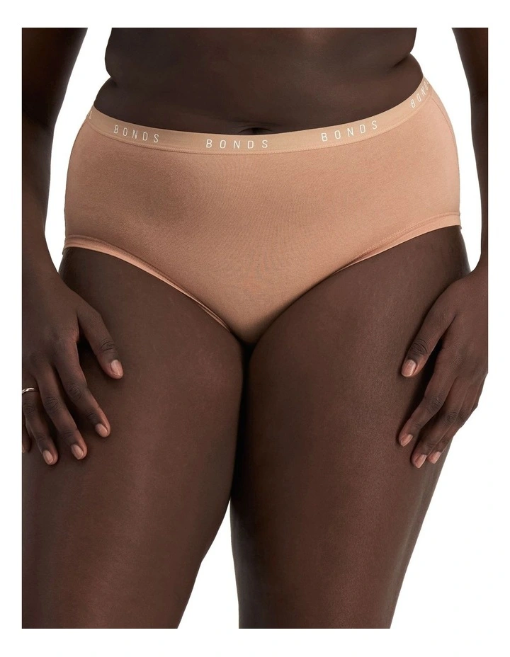 Cottontails Full Brief 3 Pack in Multi image 6