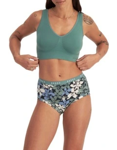 Cottontails Full Brief 3 Pack in Green